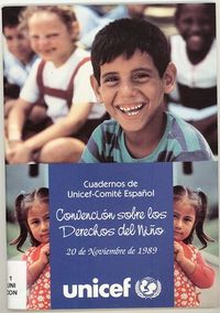 portada Convención sobre los Derechos del niño, 20 de noviembre de 1989