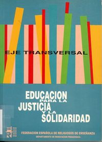 portada Educación para la justicia y la solidaridad