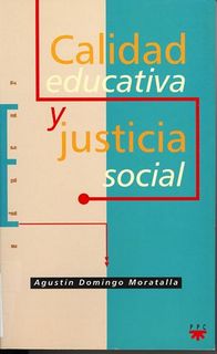 portada Calidad educativa y justicia social