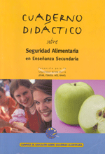 portada Cuaderno didáctico sobre seguridad alimentaria en enseñanza secundaria