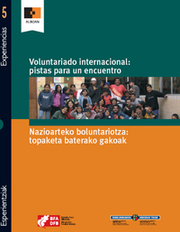 portada Voluntariado internacional: pistas para un encuentro = Nazioarteko boluntariotza: topaketa baterako gakoak