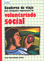 portada Cuaderno de viaje para acompañar experiencias de voluntariado social