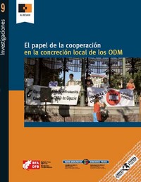 portada El papel de la cooperación en la concreción local de los ODM = Laguntzaren eginkizuna MGH-ak tokian-tokiko prozesuan 