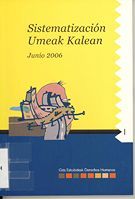 portada Sistematización Umeak kalean: junio 2006