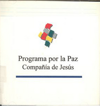 portada Programa por la Paz, Compañía de Jesús