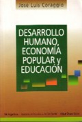 portada Desarrollo humano, Economía popular y educación
