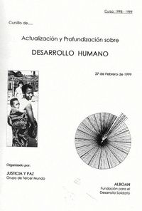 portada Actualización y profundización sobre Desarrollo Humano, febrero 1999