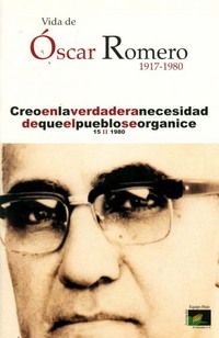 portada Vida de Oscar Romero, 1917 - 1980