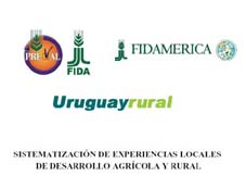 portada Sistematización de experiencias de desarrollo agrícola y rural 