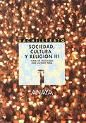 portada Sociedad, Cultura y Religión III: 1º Bachillerato