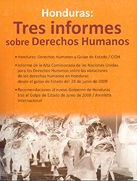 portada Honduras: tres informes sobre Derechos Humanos