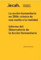 portada La acción humanitaria en 2006: crónica de una vuelta a la realidad