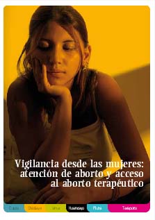 portada Vigilancia desde las mujeres: atención de aborto y acceso al aborto terapéutico