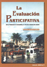 portada La evaluación participativa en el programa de desarrollo y paz del Magdalena Medio