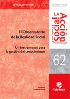 portada El Observatorio de la Realidad Social: un instrumento para la gestión del conocimiento