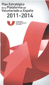 portada Plan estratégico de la Plataforma del voluntariado de España. 2011-2014