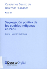 portada Segregación política de los pueblos indígenas en Perú.