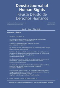 portada Revista Deusto de Derechos Humanos No. 3