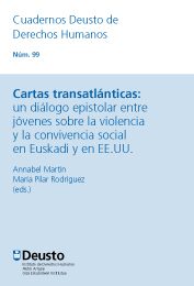 portada Cartas transatlánticas: un diálogo epistolar entre jóvenes sobre la violencia y la convivencia social en Euskadi y en EE.UU.