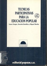 portada Técnicas participativas para la educación popular. Tomo I