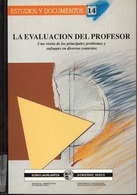 portada La evaluación del profesor: una visión de los principales problemas y enfoques en diversos contextos