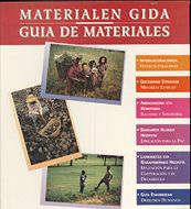portada Kulturarteko Gaien Gidaliburua = Guía de Materiales Interculturales