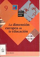 portada La dimensión europea en la educación