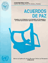 portada Acuerdos de Paz, firmados por la República de Guatemala y la Unidad Revolucionaria Nacional Guatemalteca. Misión de verificación de las Naciones Unidas en Guatemala