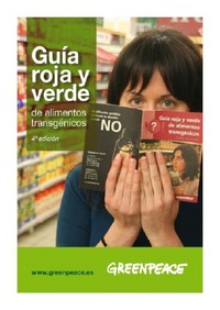 portada Guía roja y verde de alimentos transgénicos