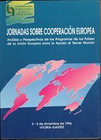 portada Jornadas sobre cooperación europea. Análisis y perspectivas de los programas de los países de la Unión Europea para la ayuda al tercer Mundo