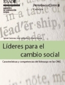 portada Líderes para el cambio social. Características y competencias del liderazgo en las ONG