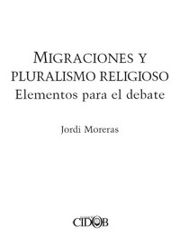 portada Migraciones y pluralismo religioso. Elementos para el debate