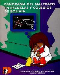portada Panorama del maltrato en escuelas y colegios de Bolivia