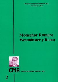 portada Monseñor Romero, Westminster y Roma