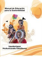 portada Manual de Educación para la sostenibilidad = Iraunkortasun Hezkuntzarako Eskuliburua