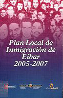 portada Plan local de inmigración de Eibar 2005-2007 = Eibarko tokiko inmigrazio plana 2005-2007