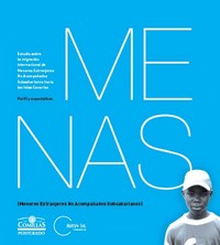 portada MENAS. Estudio sobre la migración internacional de Menores Extranjeros No Acompañados Subsaharianos hacia las islas Canarias
