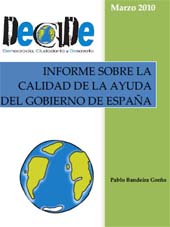 portada Informe sobre la calidad de la ayuda del Gobierno de España