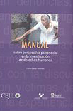 portada Manual sobre perspectiva psicosocial en la investigación de derechos humanos