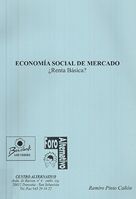 portada Economía social de mercado: ¿renta básica?