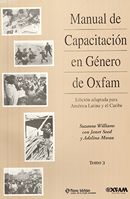 portada Manual de capacitación en género de Oxfam: Tomo III. Edición adaptada para América Latina y el Caribe