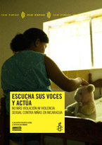 portada Escucha sus voces y actúa. No más violación ni violencia sexual contra niñas en Nicaragua