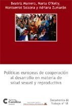 portada Políticas europeas de cooperación al desarrollo en materia de salud sexual y reproductiva