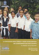 portada La educación para todos y todas en Nicaragua, un compromiso que nos desafía. Un balance de la situación
