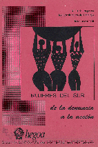 portada Mujeres del Sur: de la denuncia a la acción. Materiales para los seminarios de trabajo (Bilbao, mayo 1995)