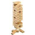 portada Torre de bloques de madera. = Egurrezko blokeen dorrea.