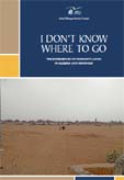 portada I don't know where to go. The experiences of migrants living in Algeria and Morocco