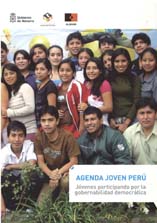 portada Agenda Joven Perú. Jóvenes participando por la gobernabilidad democrática