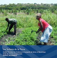 portada Los Señores de la Tierra. Análisis Preliminar del Fenómeno de Usurpación de tierras en Mozambique