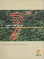 portada La Cooperación Española en el Perú 1996-1998